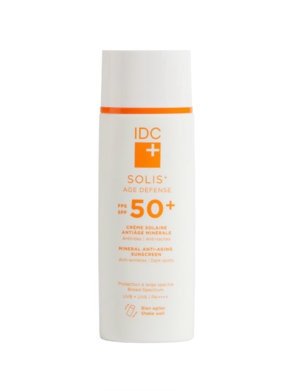 IDC SOLIS+ Age Defense SPF 50+ Mineral Sunscreen
